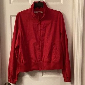 Tommy Hilfiger red windbreaker jacket size XL boys